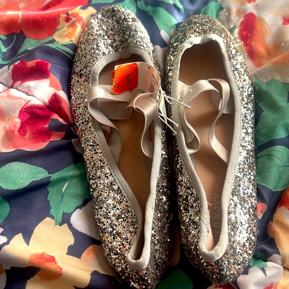 glitter flats